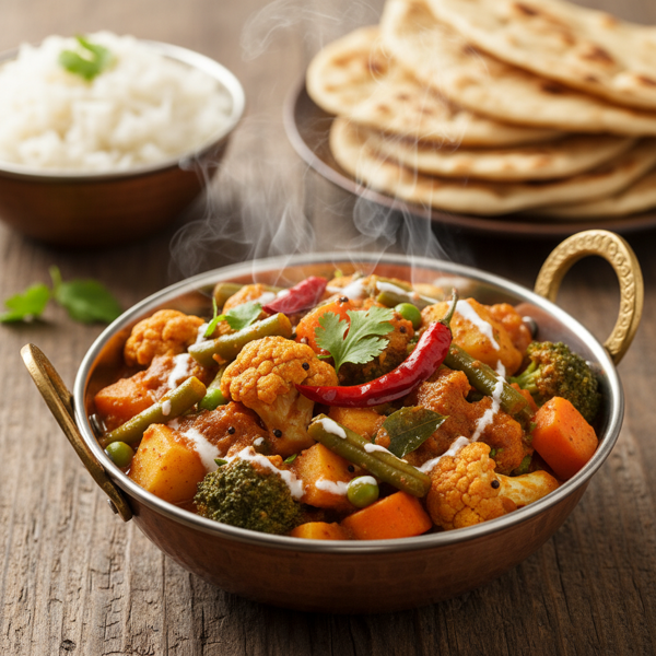 Exquisite Madras Vegetable Medley recipe