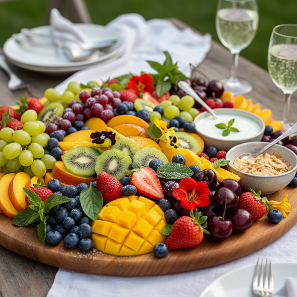 Exquisite Seasonal Fruit Platter recipe