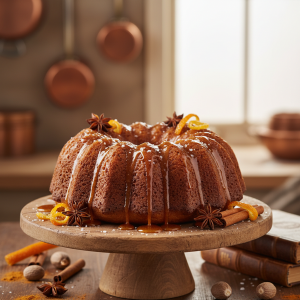 Exquisite Spiced Rum Bundt Cake recipe