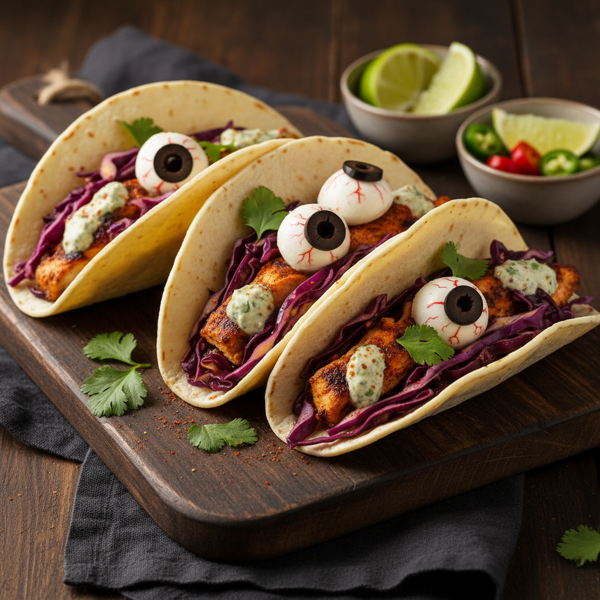 Eyeball Extravaganza Tacos recipe