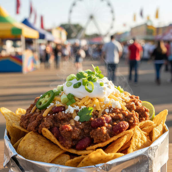 Festival-Style Frito Pie Delight recipe