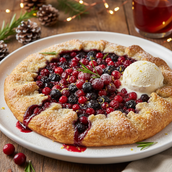 Festive Blueberry Cranberry Harmony recipe