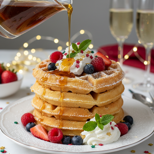 Festive Celebration Waffles recipe