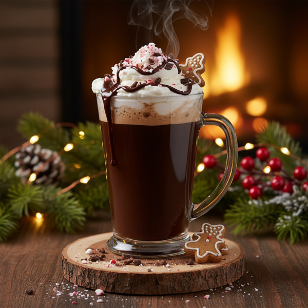 Festive Cocoa-Infused Coffee recipe