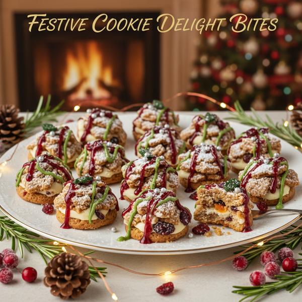 Festive Cookie Delight Bites recipe