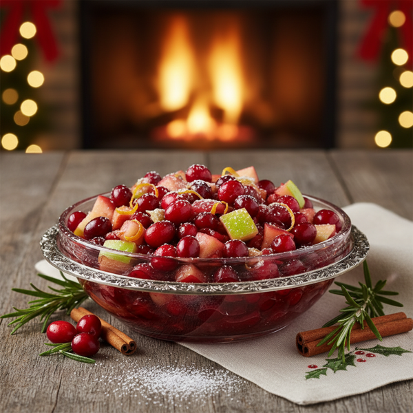Festive Cranberry-Apple Relish recipe