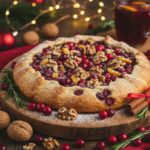 Festive Cranberry-Walnut Delight recipe