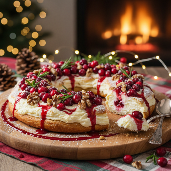 Festive Cranberry Cream Cheese Delight recipe