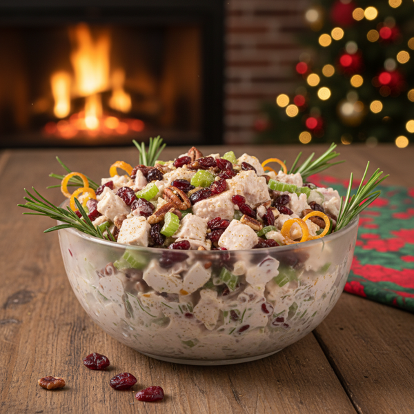 Festive Cranberry Delight Salad recipe