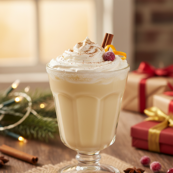 Festive Creamy Eggnog Delight recipe