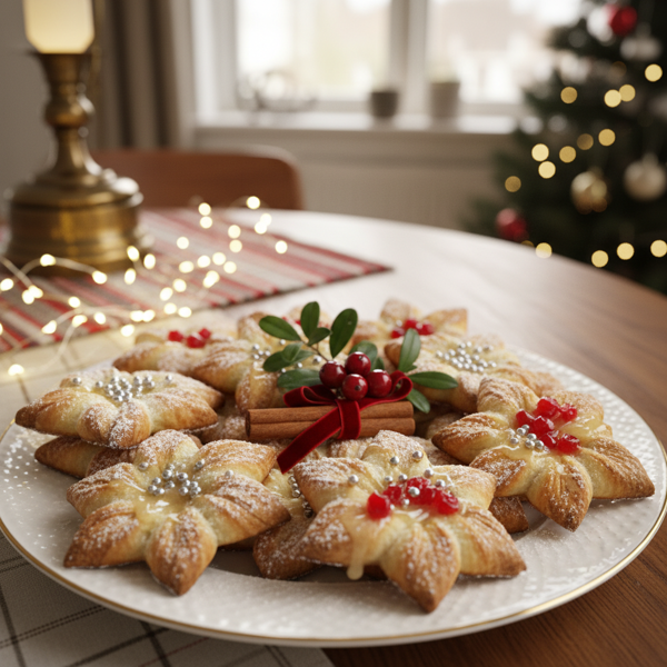 Festive Danish Christmas Stars recipe