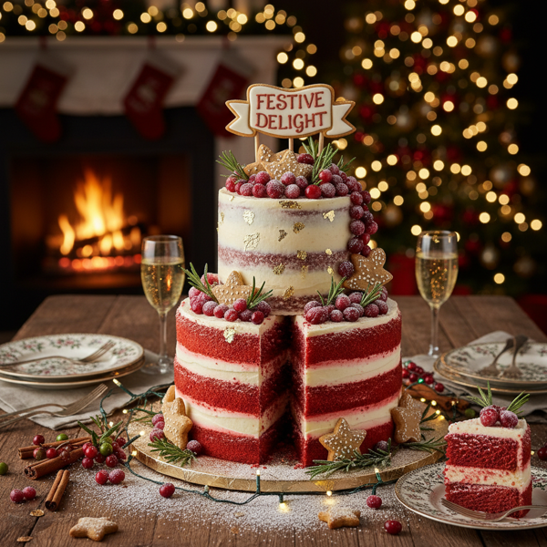 Festive Delight Cake recipe