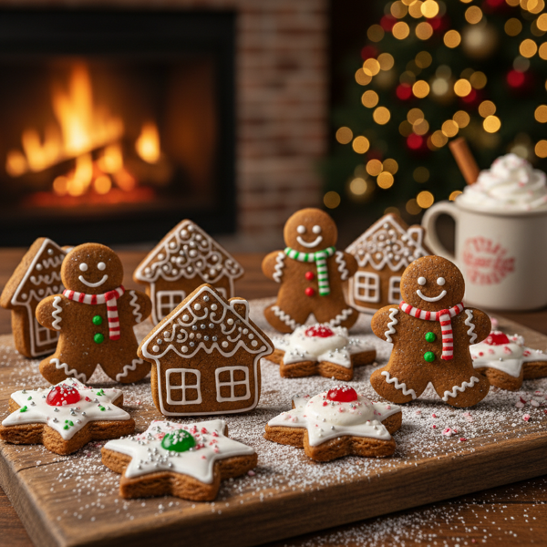 Festive Gingerbread Delight Cookies recipe