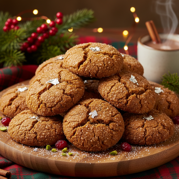 Festive Gluten-Free Gingersnap Delights recipe