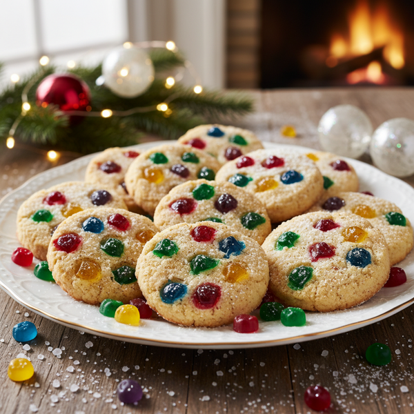 Festive Gumdrop Wonderland Cookies recipe