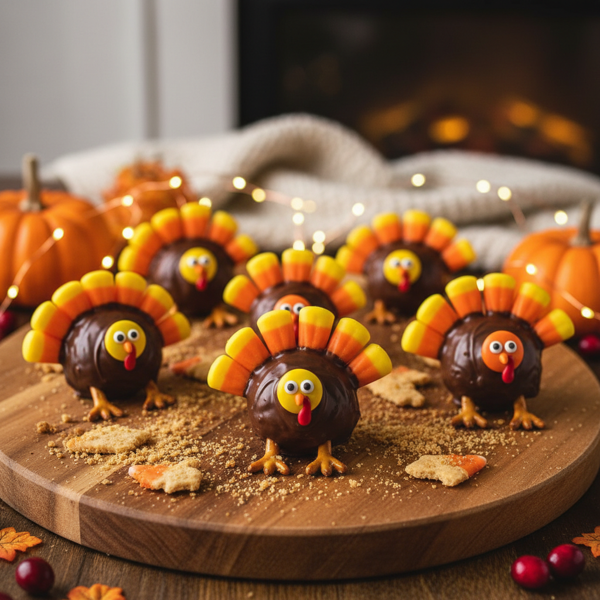 Festive Nutter Butter Turkey Treats recipe