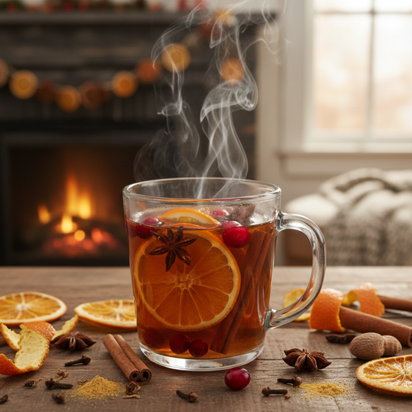 Festive Orange Spice Tea Blend recipe