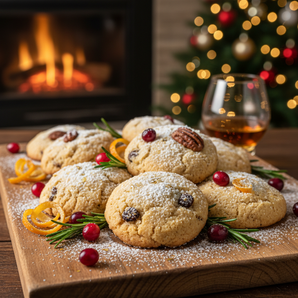 Festive Rum Butter Cookies recipe
