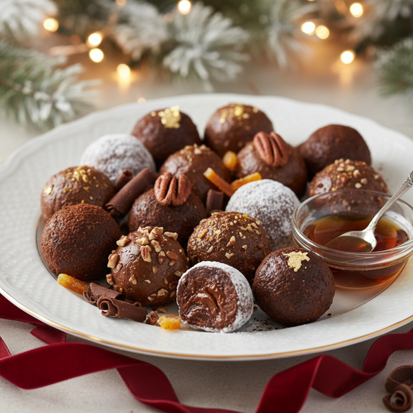 Festive Rum Truffle Delights recipe