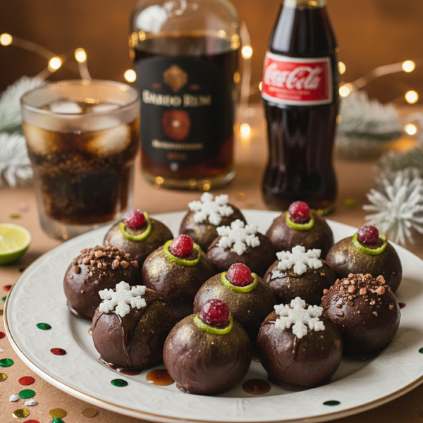 Festive Rum & Coke Truffles recipe
