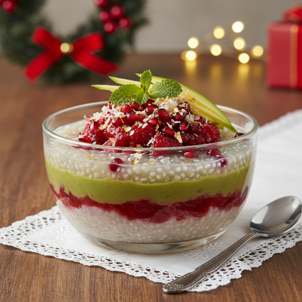 Festive Sago Pudding Delight recipe
