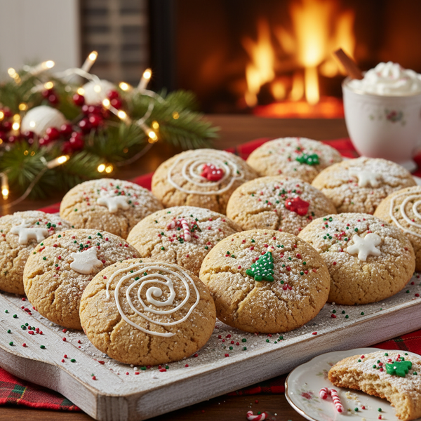 Festive Sourdough Sugar Cookies recipe