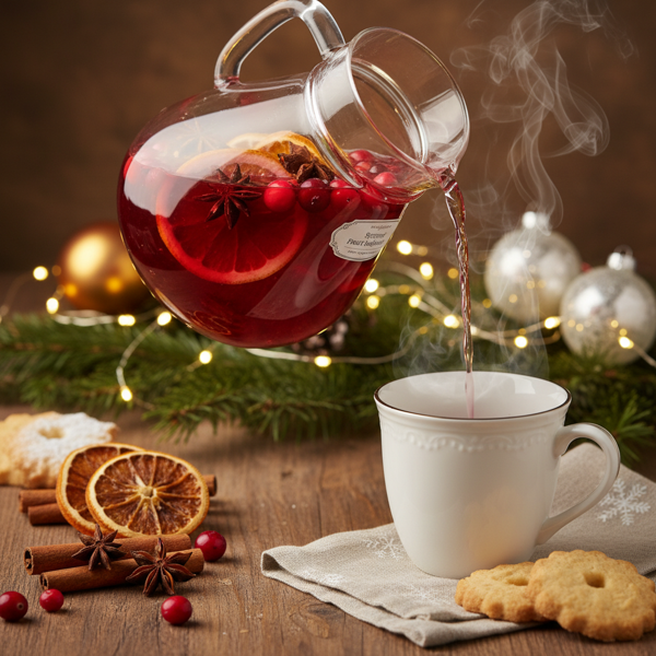 Festive Spiced Fruit Infusion recipe