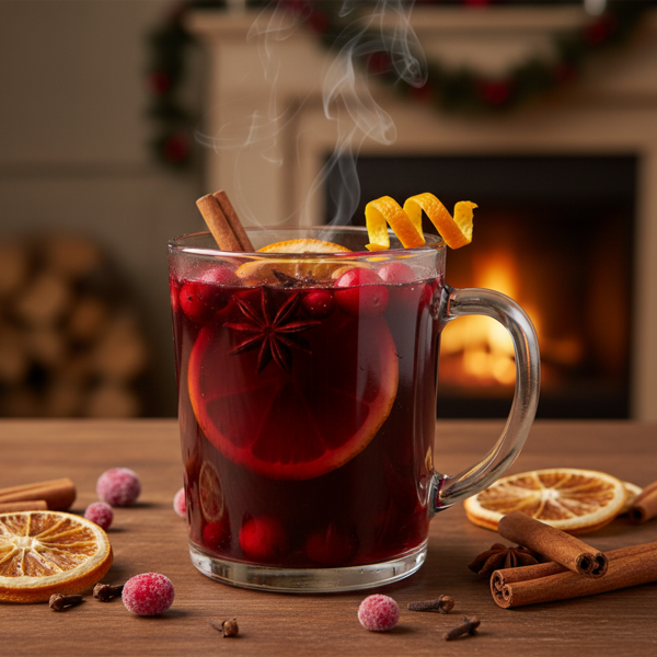 Festive Spiced Mulled Wine recipe