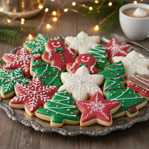 Festive Sugar Cookies recipe