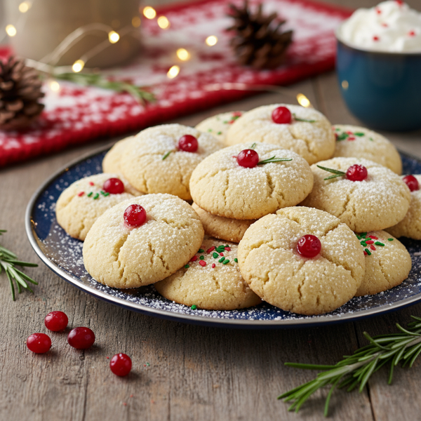 Festive Swedish Cream Cookies recipe