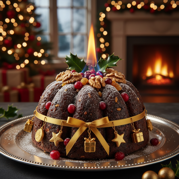 Festive Treasure Christmas Pudding recipe