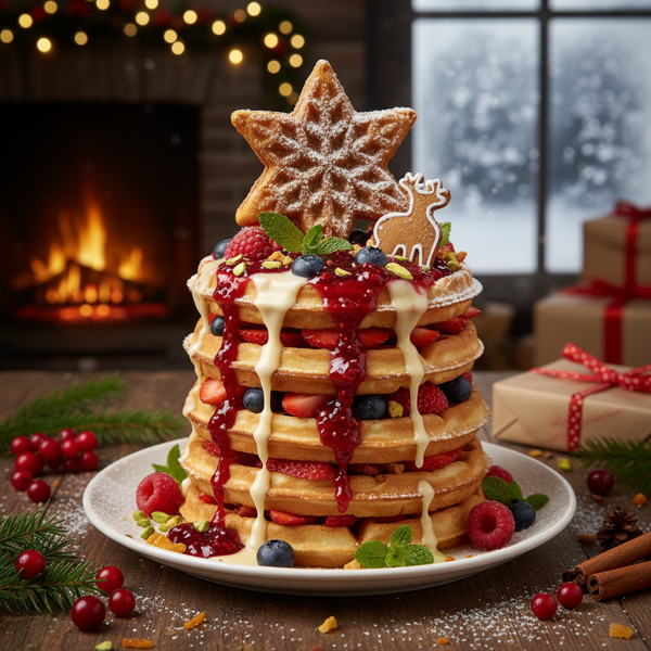 Festive Waffle Extravaganza recipe