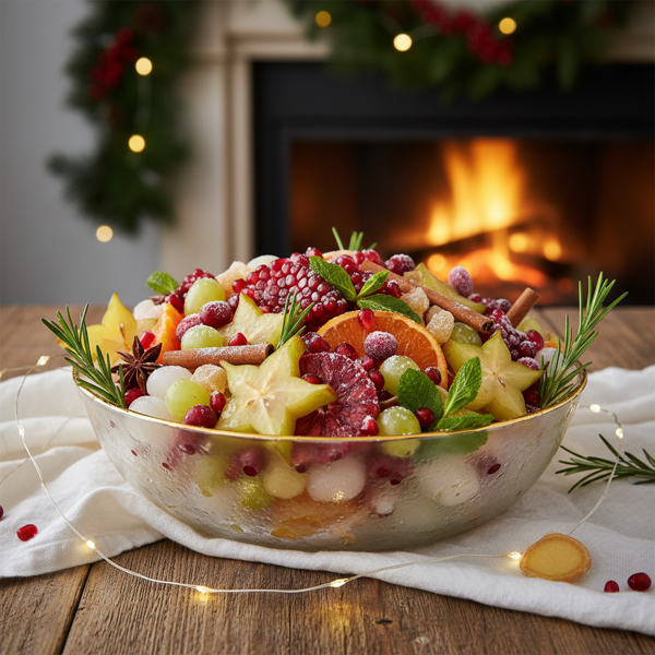 Festive Winter Fruit Medley recipe