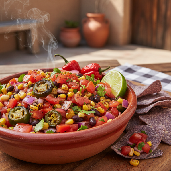 Fiery Fiesta Salsa recipe