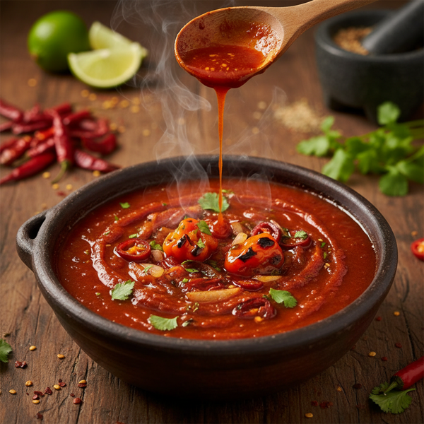 Fiery Fiesta Taco Sauce recipe