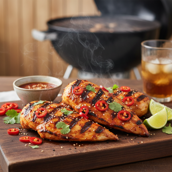 Fiery Flavor Infusion Grilled Chicken recipe