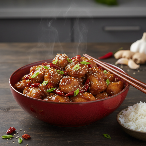Fiery General Tso's Chicken Delight recipe