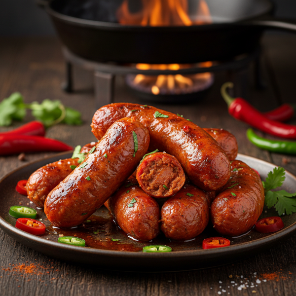 Fiery Homemade Chorizo Sausage recipe