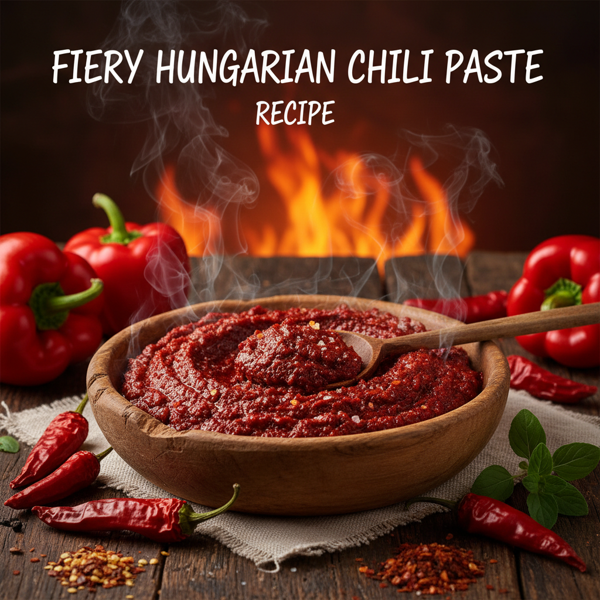 Fiery Hungarian Chili Paste recipe