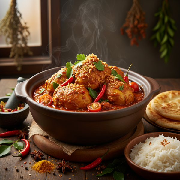 Fiery Malay Chicken Curry Delight recipe