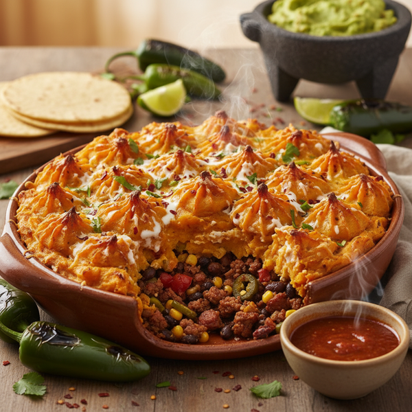 Fiery Mexican Shepherd's Pie recipe