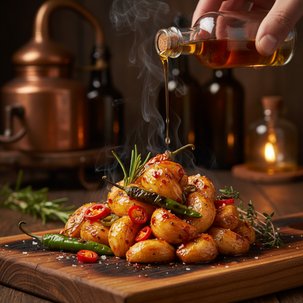 Fiery Moonshine Garlic Bliss recipe