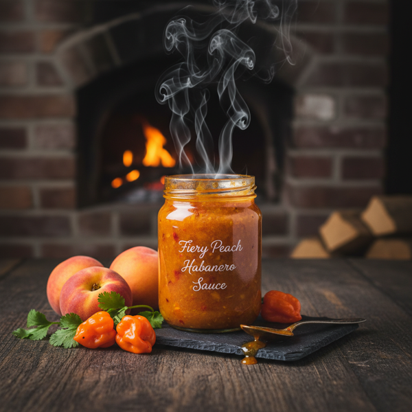 Fiery Peach Habanero Sauce recipe