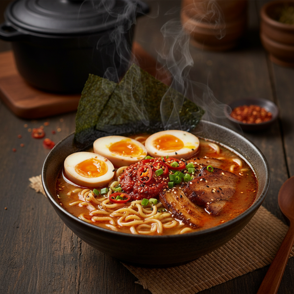 Fiery Shoyu Ramen Delight recipe