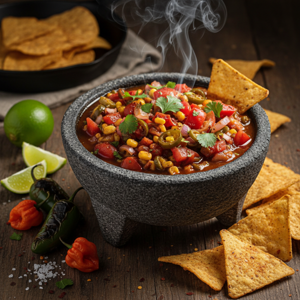 Fiery Tex-Mex Salsa recipe