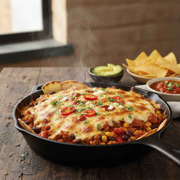 Fiery Tex-Mex Turkey Bake recipe