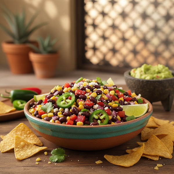 Fiesta Black Bean and Corn Salsa recipe