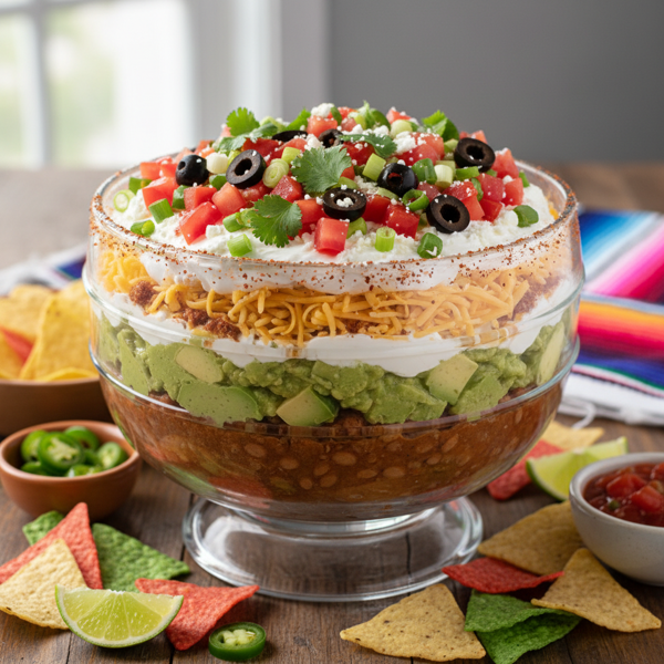 Fiesta Five-Layer Dip recipe