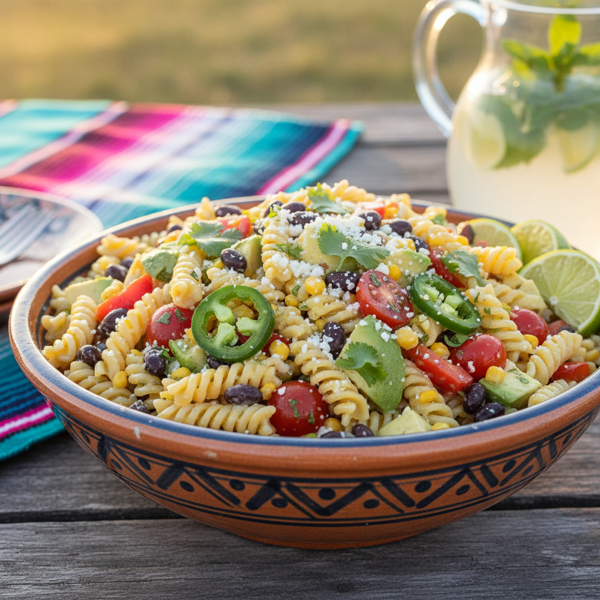 Fiesta Fusion Pasta Salad recipe