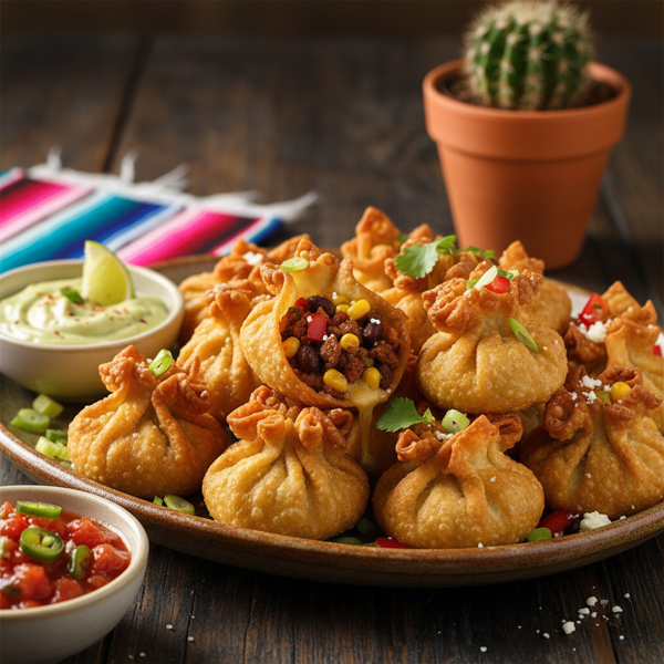 Fiesta Fusion Wontons recipe